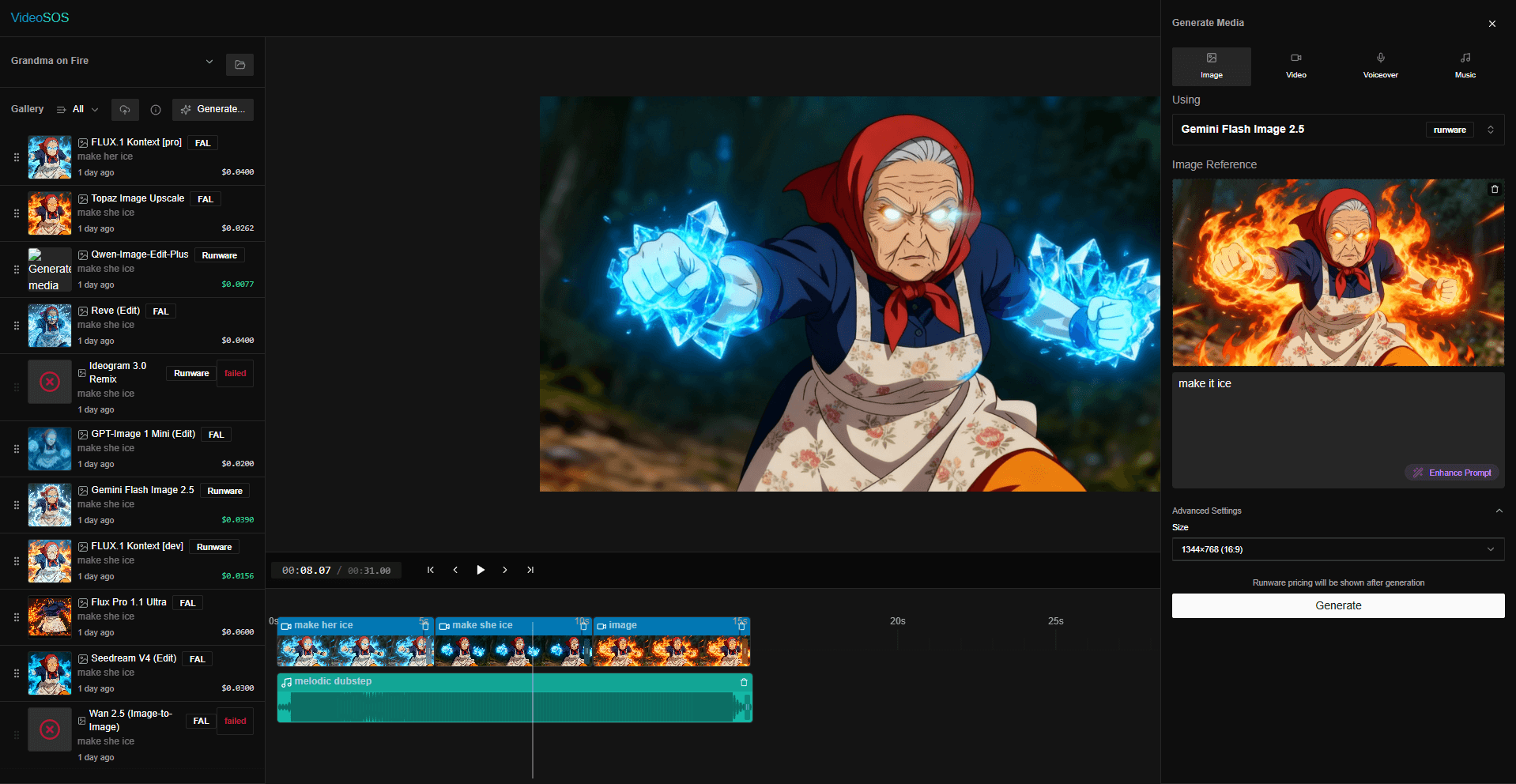 GPTchatly Video Editor Interface